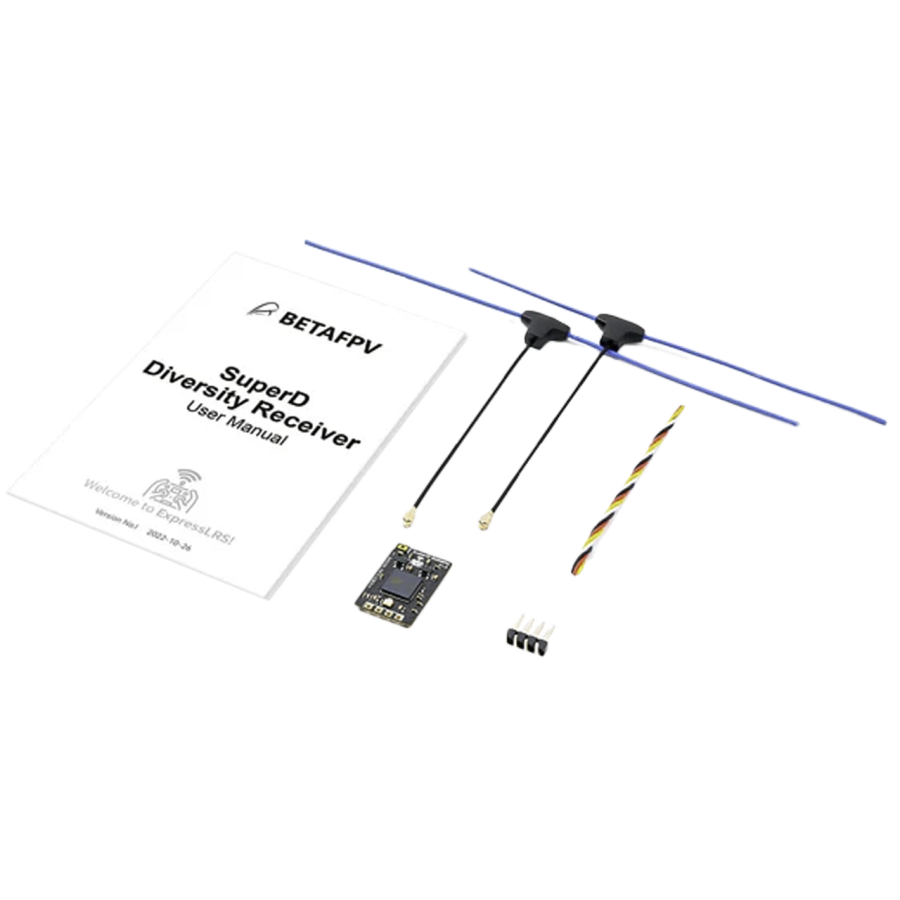 Приемник BETAFPV SuperD ELRS Diversity 915MHz – ELRS приемник для FPV
